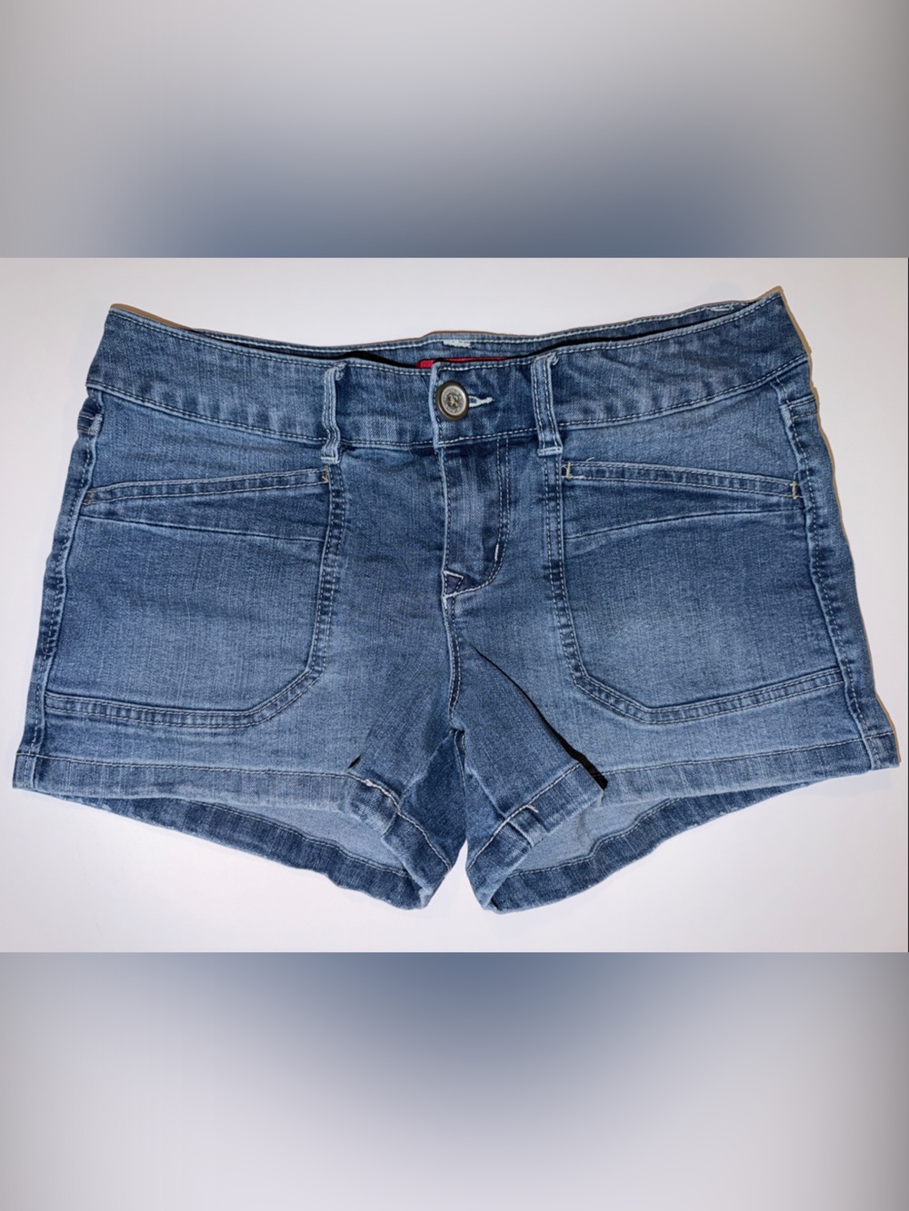 UNIONBAY Women's Blue Denim Shorts